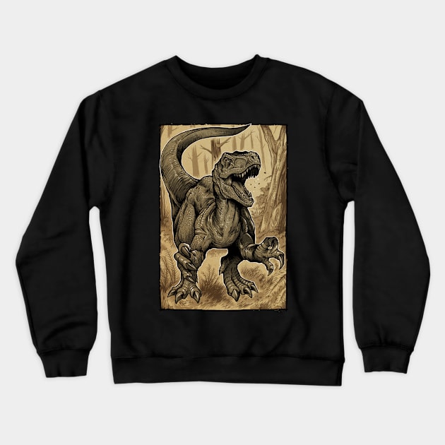 Megaraptor Crewneck Sweatshirt by AdamWorks